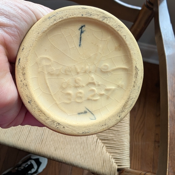 Roseville Pink Apple Blossom Vase - Picture 2 of 7